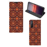 Sony Xperia 5 II | Hoesje met Magneet | Batik Brown