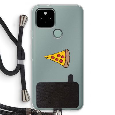 You Complete Me #1: Pixel 5 Transparant Hoesje met koord