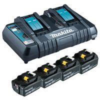 Makita 199485-6 batterij/accu en oplader voor elektrisch gereedschap Batterij & opladerset