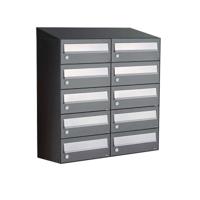 Allux Hive Set 2-Breed, 5-Hoog Met Dak Antraciet - 40030065_2x5d