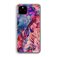 Pink Orchard: Google Pixel 5 Transparant Hoesje