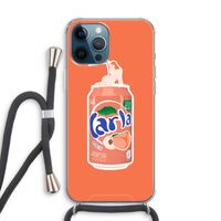 S(peach)less: iPhone 12 Pro Transparant Hoesje met koord