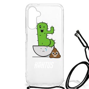 Samsung Galaxy A14 5G Stevig Bumper Hoesje Cactus Poo