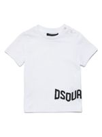 DSQUARED2 KIDS t-shirt en coton à logo imprimé - Blanc - thumbnail