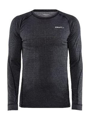 Craft Core Wool merino lange mouw ondershirt zwart heren