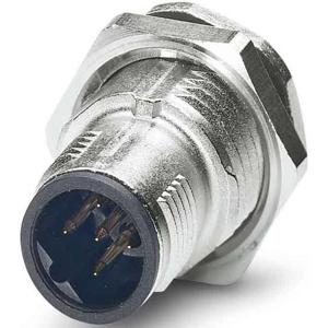 Phoenix Contact 1543647 Sensor/actuator inbouwconnector M12 Aantal polen (sensoren): 5 Stekker, inbouw 20 stuk(s)