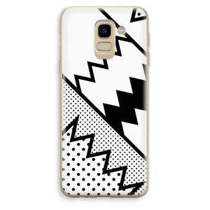 Pop Art #5: Samsung Galaxy J6 (2018) Transparant Hoesje