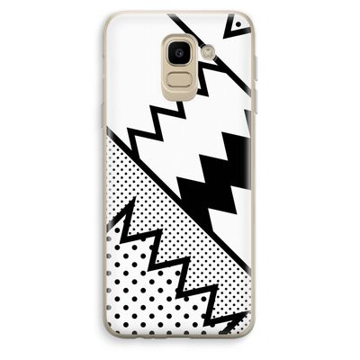 Pop Art #5: Samsung Galaxy J6 (2018) Transparant Hoesje