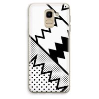 Pop Art #5: Samsung Galaxy J6 (2018) Transparant Hoesje
