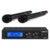 Vonyx WM522 draadloze microfoonset 200.175/201.400 MHz
