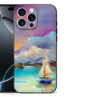 Kleurrijke Telefoonhoesje iPhone 16 Pro Max Boat