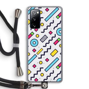8-bit N°8: Samsung Galaxy S20 FE / S20 FE 5G Transparant Hoesje met koord