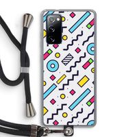 8-bit N°8: Samsung Galaxy S20 FE / S20 FE 5G Transparant Hoesje met koord