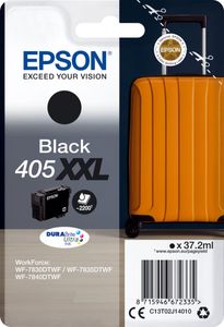 Epson inktcartridge 405XXL, 2.200 pagina's, OEM C13T02J14010, zwart