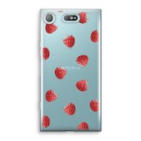 Framboosjes: Sony Xperia XZ1 Compact Transparant Hoesje