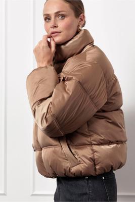 Tess short puffer - caramel - 12836