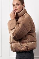 Tess short puffer - caramel - 12836