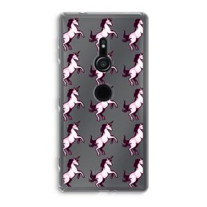 Musketon Unicorn: Sony Xperia XZ2 Transparant Hoesje