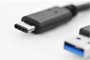 ASSMANN Electronic 1m USB 3.1 C - A USB-kabel USB 3.2 Gen 2 (3.1 Gen 2) USB C USB A Zwart