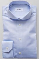 ETON Slim Fit Overhemd lichtblauw, Effen