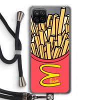 McElodie: Samsung Galaxy A12 Transparant Hoesje met koord