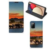 Samsung Galaxy M02s | A02s | Hoesje maken | Olifanten