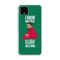 Sleigh Bells Ring: Pixel 4 XL Transparant Hoesje