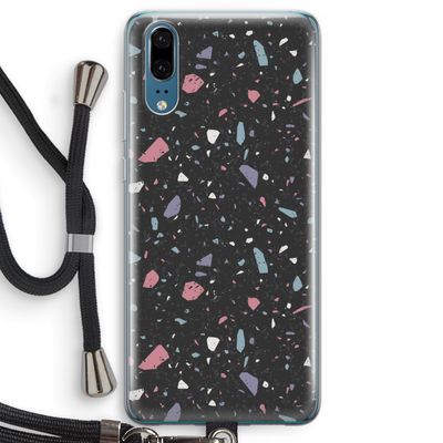 Terrazzo N°16: Huawei P20 Transparant Hoesje met koord