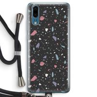 Terrazzo N°16: Huawei P20 Transparant Hoesje met koord