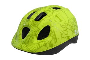 Cycle Tech fietshelm Happy Citrus junior geel maat 46/53 Cycle Tech fietshelm Happy Citrus junior geel maat 46/53