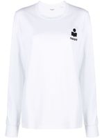 MARANT ÉTOILE sweat Milla en coton biologique - Blanc - thumbnail