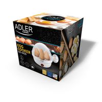 Adler AD4459 eierkoker 7 eieren 450 W Wit - thumbnail