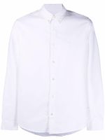 A.P.C. chemise à boutonnière devant - Blanc