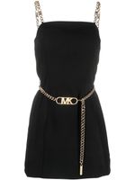 Michael Michael Kors robe courte ceinturée à boucle logo - Noir - thumbnail