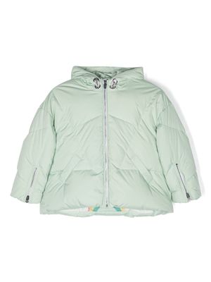 Khrisjoy Kids doudoune à capuche - Vert