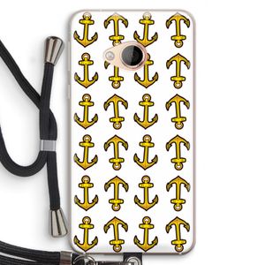 Musketon Anchor: HTC U Play Transparant Hoesje met koord
