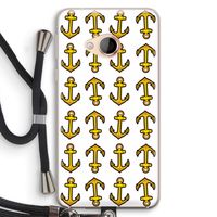 Musketon Anchor: HTC U Play Transparant Hoesje met koord
