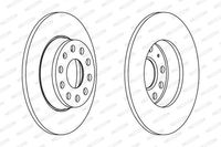 Ferodo Remschijf DDF1895C - thumbnail