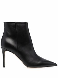Scarosso bottines Anya en cuir - Noir
