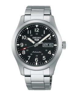 Seiko Seiko 5 Sports herenhorloge Automaat Analoog 39,4 mm SRPG27K1