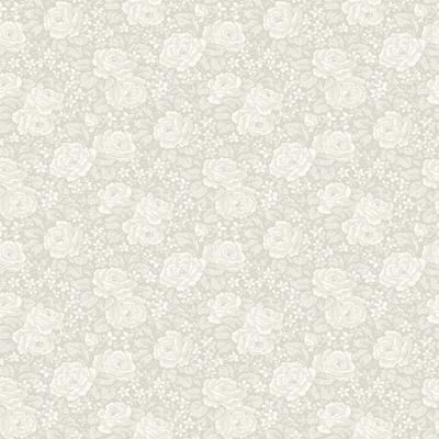 Dutch Wallcoverings Rosenlycka - Roses Cream - Creme