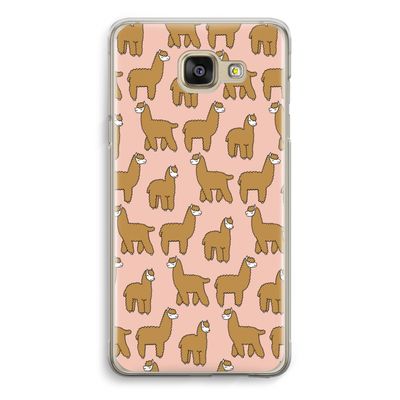 Alpacas: Samsung Galaxy A5 (2016) Transparant Hoesje