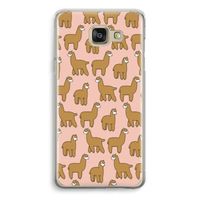 Alpacas: Samsung Galaxy A5 (2016) Transparant Hoesje