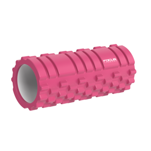 Foam Roller - Focus Fitness - Roze - 33 cm