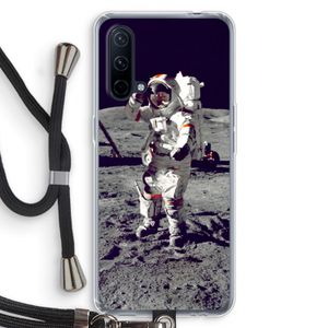 Spaceman: OnePlus Nord CE 5G Transparant Hoesje met koord