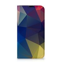 iPhone 13 Pro Stand Case Polygon Dark