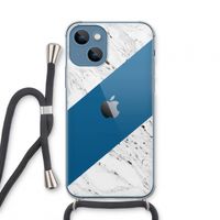 Biggest stripe: iPhone 13 mini Transparant Hoesje met koord