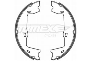 Remschoenset TOMEX Brakes, Diameter (mm)160mm, Inbouwplaats: Achteras: , u.a. fÃ¼r Opel, Saab, Vauxhall