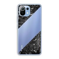 Zwart marmer: Xiaomi Mi 11 Lite Transparant Hoesje