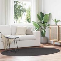 Tapijt HUARTE Antraciet 140 x 200 cm Polyester